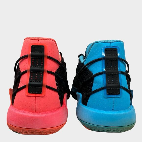 Adidas Dame 7 Mens 8 Black Red Basketball Shoes Performance Ima Visionary - Picture 11 of 13